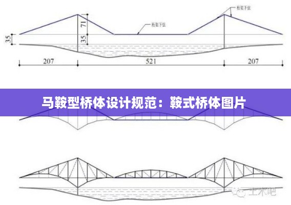 马鞍型桥体设计规范：鞍式桥体图片 