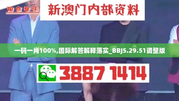 一码一肖100%,国际解答解释落实_BBJ5.29.51调整版