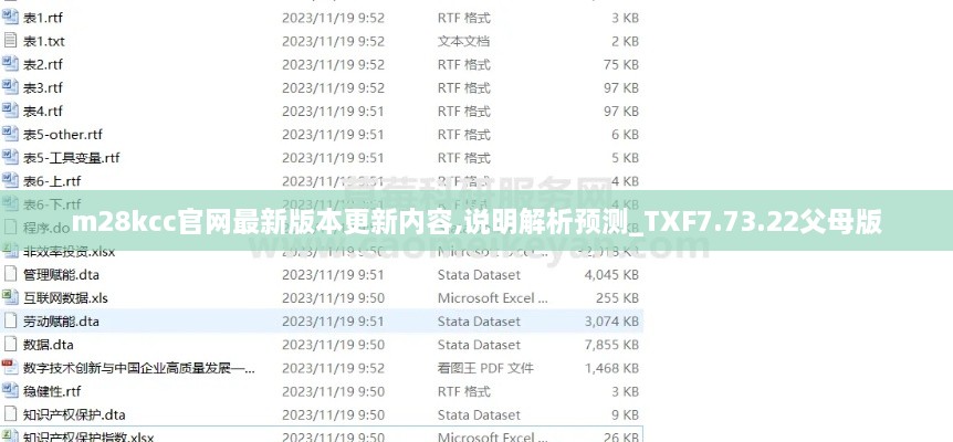 m28kcc官网最新版本更新内容,说明解析预测_TXF7.73.22父母版