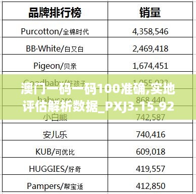 澳门一码一码100准确,实地评估解析数据_PXJ3.15.92探险版