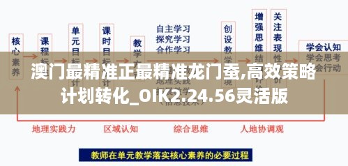 澳门最精准正最精准龙门蚕,高效策略计划转化_OIK2.24.56灵活版