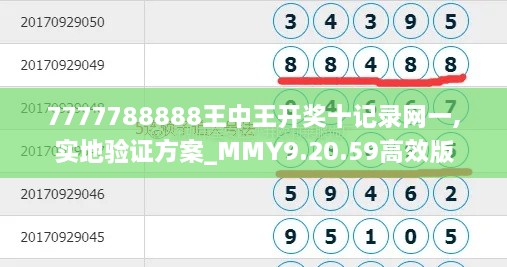 7777788888王中王开奖十记录网一,实地验证方案_MMY9.20.59高效版