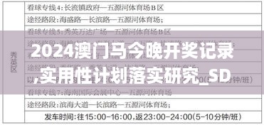 2024澳门马今晚开奖记录,实用性计划落实研究_SDQ7.74.65父母版