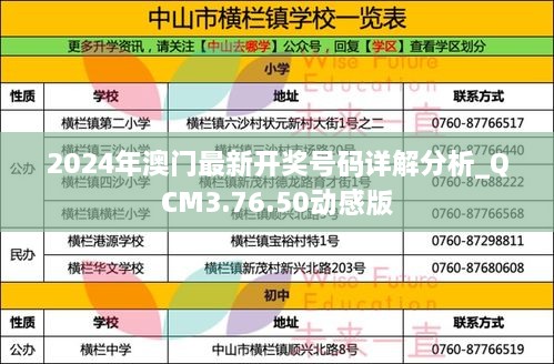 2024年澳门最新开奖号码详解分析_QCM3.76.50动感版