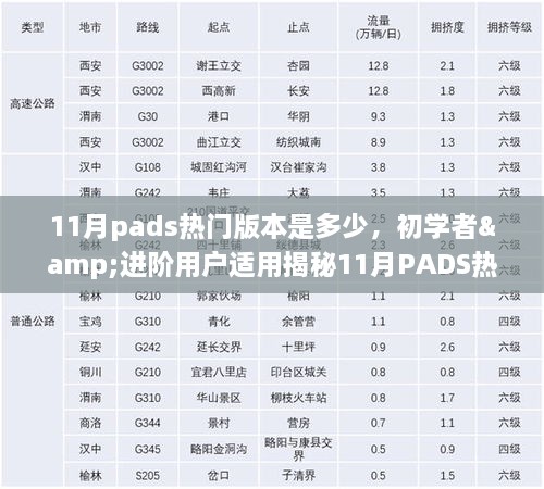 揭秘11月PADS热门版本，初学者与进阶用户全面指南及获取应用步骤