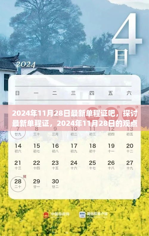 最新单程证观点分析，2024年11月28日探讨与观察