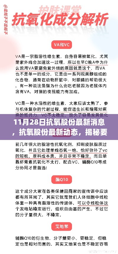 揭秘抗氧股份最新动态，科普风格下的三大要点解析（最新消息）