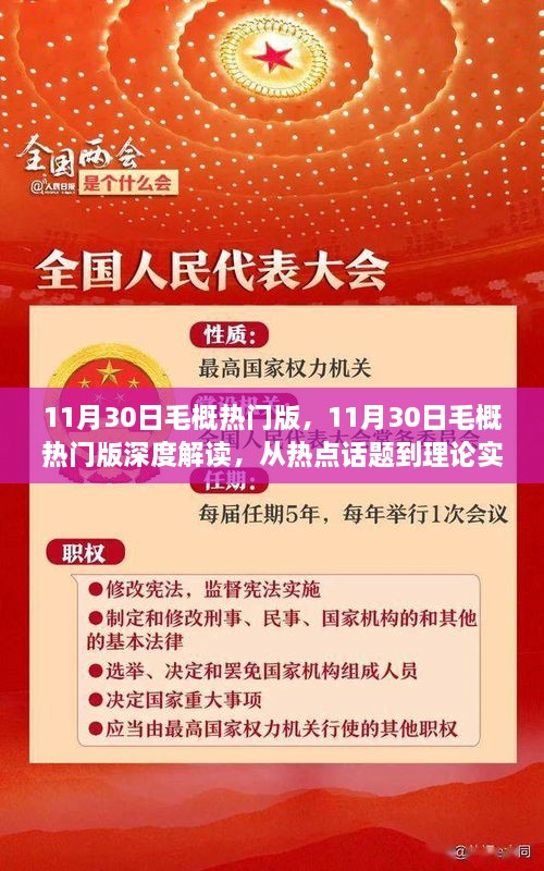 11月30日毛概热门版深度解读，热点话题与理论实践的全面剖析