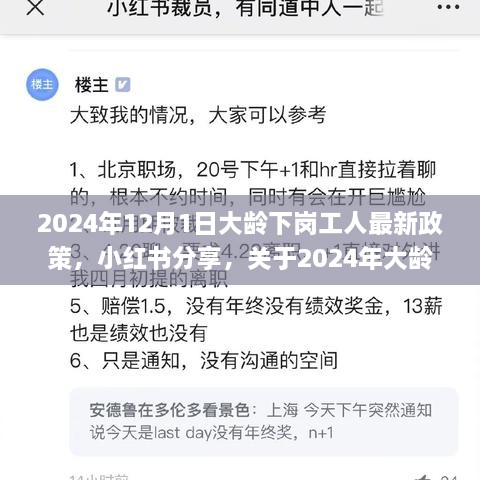 2024年大龄下岗工人最新政策解读与应对策略，小红书分享