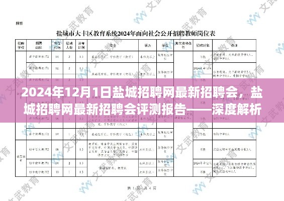 盐城招聘网最新招聘会深度解析与用户体验评测报告，聚焦产品特性与体验提升