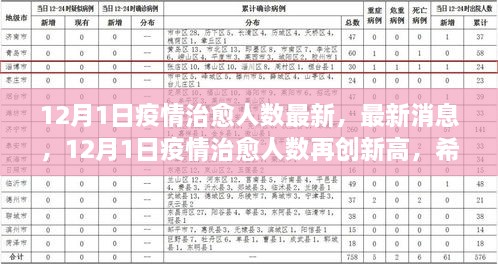 希望之光照亮抗疫之路，12月1日疫情治愈人数再创新高，最新消息汇总