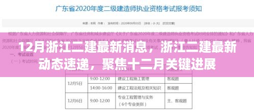 浙江二建最新动态速递，聚焦十二月关键进展与最新消息速递