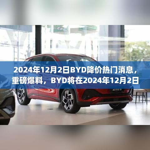 BYD 2024年降价风暴来袭，热门车型价格大跳水！