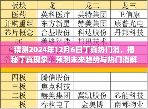 揭秘丁真现象，未来趋势与热门消解的探讨（观察点，2024年12月6日）