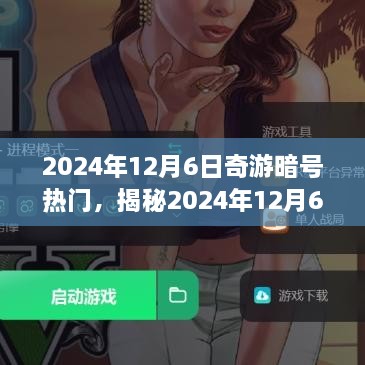 揭秘，2024年奇游热门暗号引领的高科技产品，开启未来科技之旅新体验