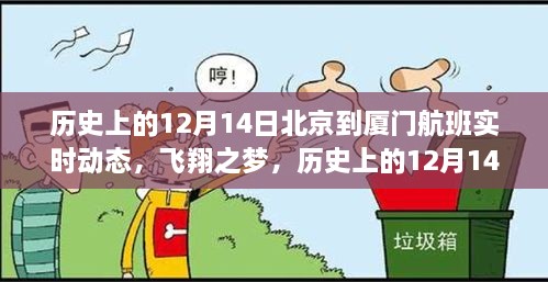 历史上的12月14日北京至厦门航班，飞翔之梦与励志篇章