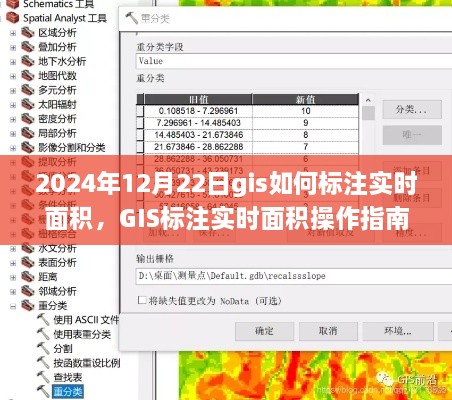 GIS软件标注实时面积操作指南（初学者版）——2024年12月22日教你如何操作GIS标注面积功能