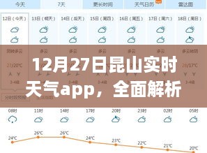 12月27日昆山实时天气APP全面解析及功能介绍