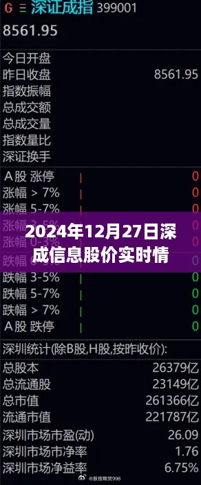 洞悉深成信息股价实时动态，2024年12月27日股价走势深度解析