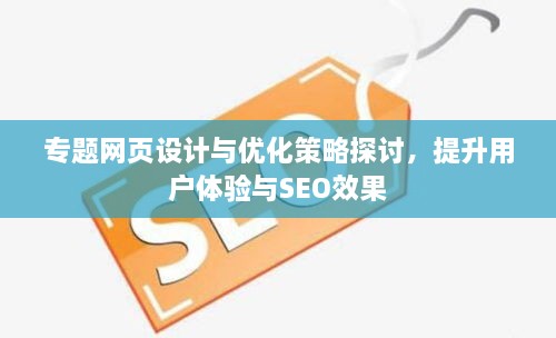 专题网页设计与优化策略探讨，提升用户体验与SEO效果