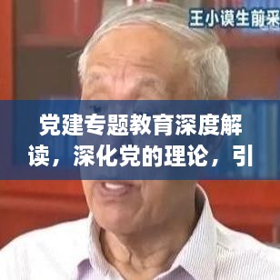 党建专题教育深度解读，深化党的理论，引领时代风尚新篇章