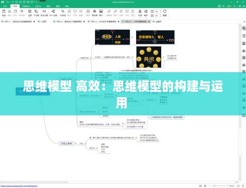 思维模型 高效：思维模型的构建与运用 