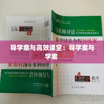 导学案与高效课堂：导学案与学案 