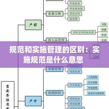 规范和实施管理的区别：实施规范是什么意思 