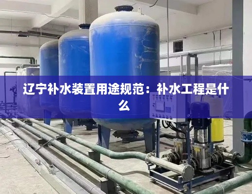 辽宁补水装置用途规范：补水工程是什么 