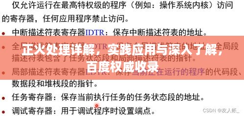 正火处理详解，实践应用与深入了解，百度权威收录