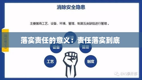 落实责任的意义：责任落实到底 