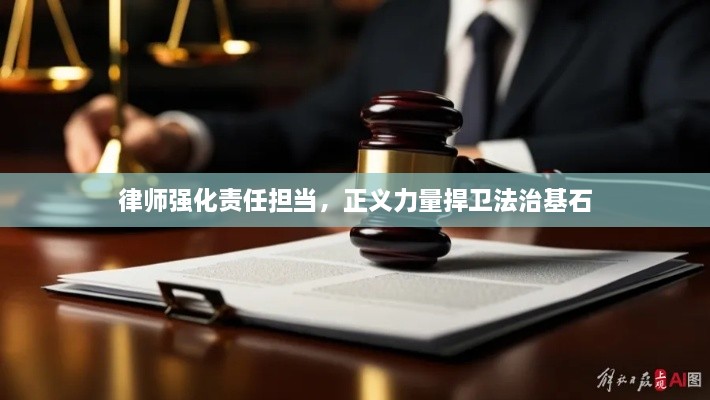 律师强化责任担当，正义力量捍卫法治基石