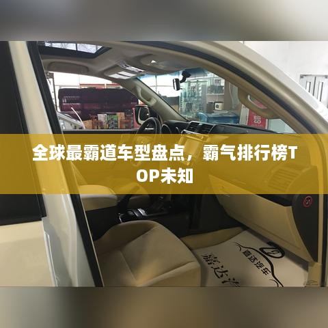 全球最霸道车型盘点，霸气排行榜TOP未知