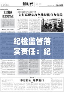 纪检监督落实责任：纪检监察机构落实监督责任方面存在问题 