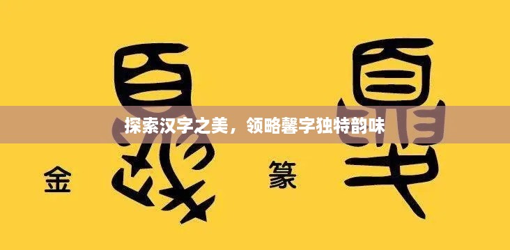 探索汉字之美，领略馨字独特韵味