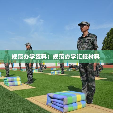 规范办学资料：规范办学汇报材料 