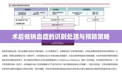 术后低钠血症的识别处理与预防策略