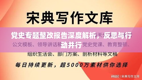 党史专题整改报告深度解析，反思与行动并行