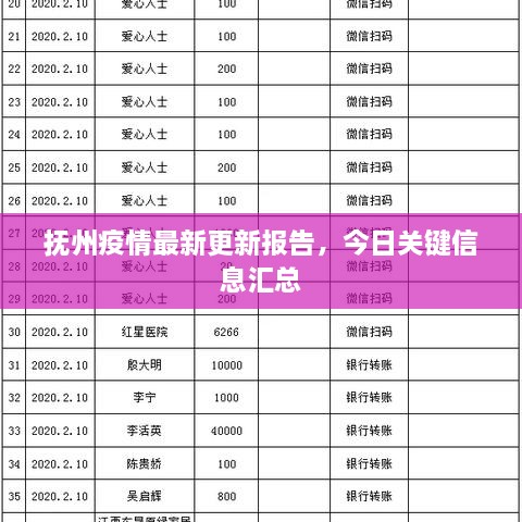 抚州疫情最新更新报告，今日关键信息汇总