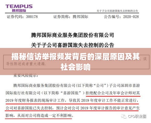 揭秘信访举报频发背后的深层原因及其社会影响