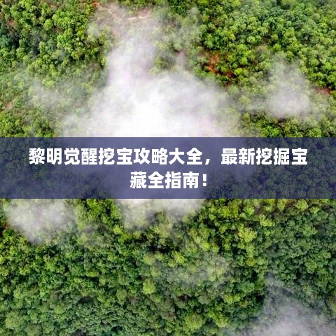 黎明觉醒挖宝攻略大全，最新挖掘宝藏全指南！