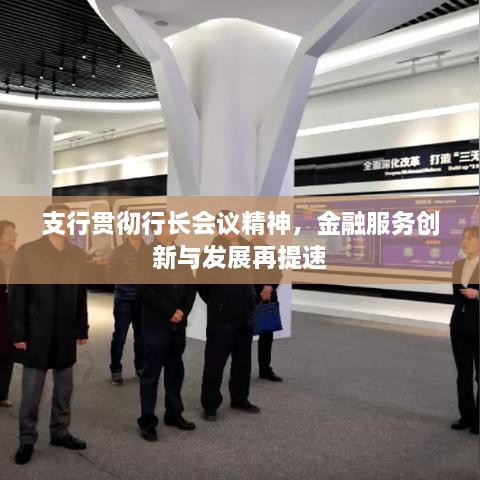 支行贯彻行长会议精神，金融服务创新与发展再提速
