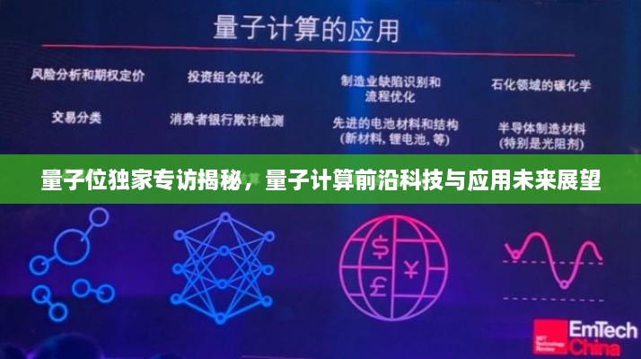 量子位独家专访揭秘，量子计算前沿科技与应用未来展望